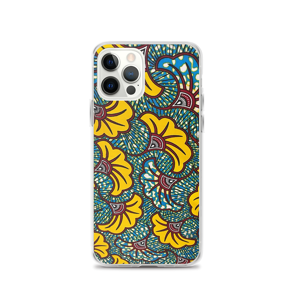 Miniature : Coque transparente iPhone® wax salouva fleur