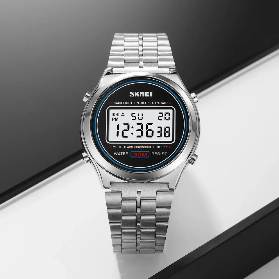 Miniature : Montres mixte SKMEI homme femme affichage numérique moderne style