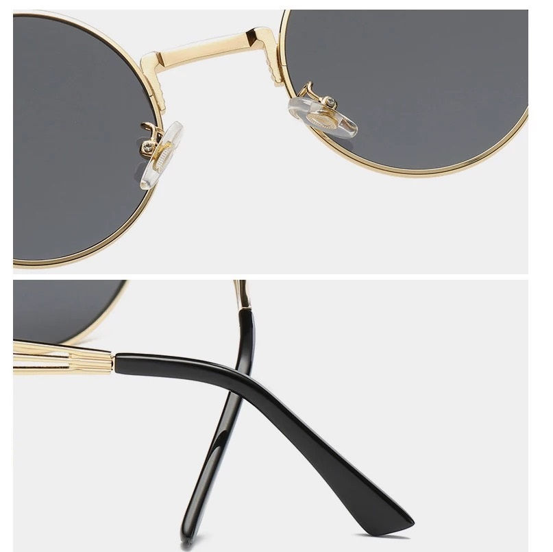 Miniature : Lunette de soleil mixte homme rond couleur