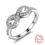 Miniature : Bague femme nœud papillon non personnalisable