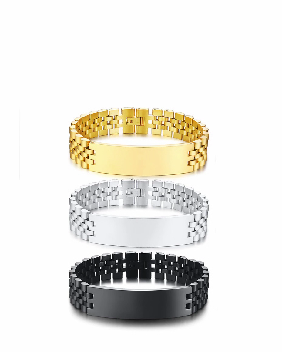 Miniature : Bracelet personnalisé homme grande taille