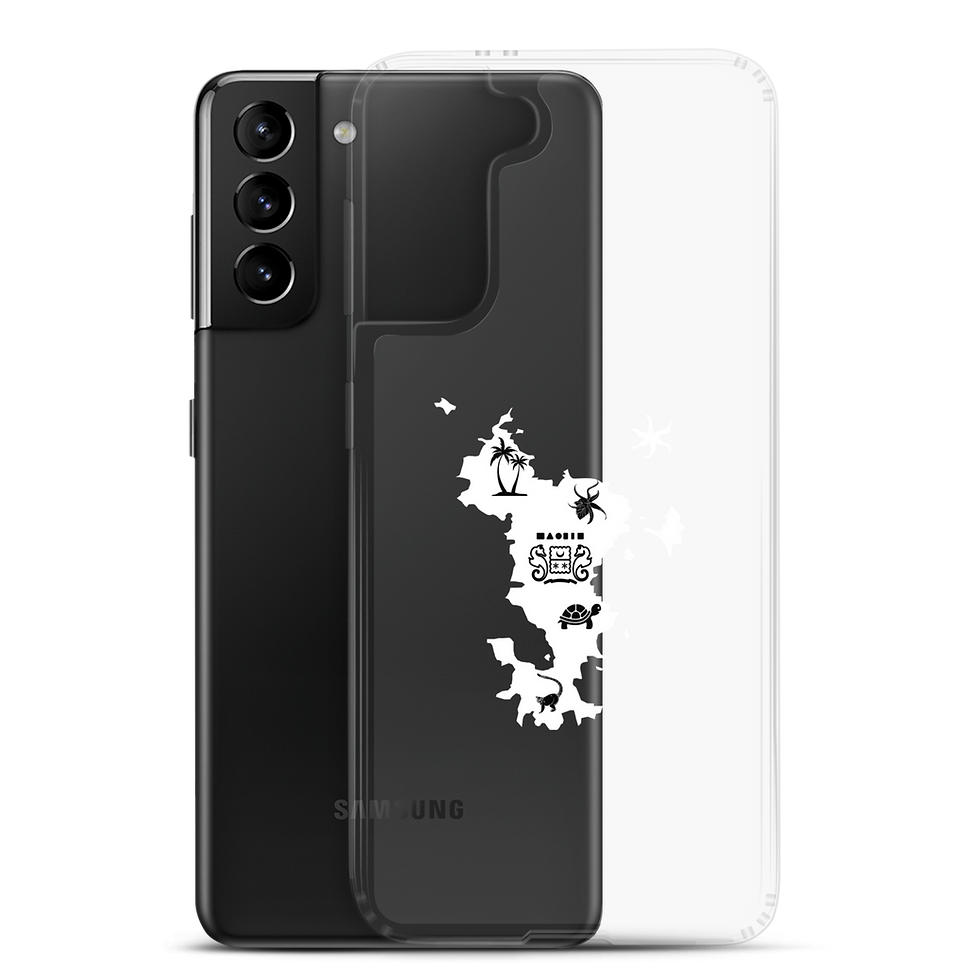 Miniature : Coque Samsung® carte mayotte transparente