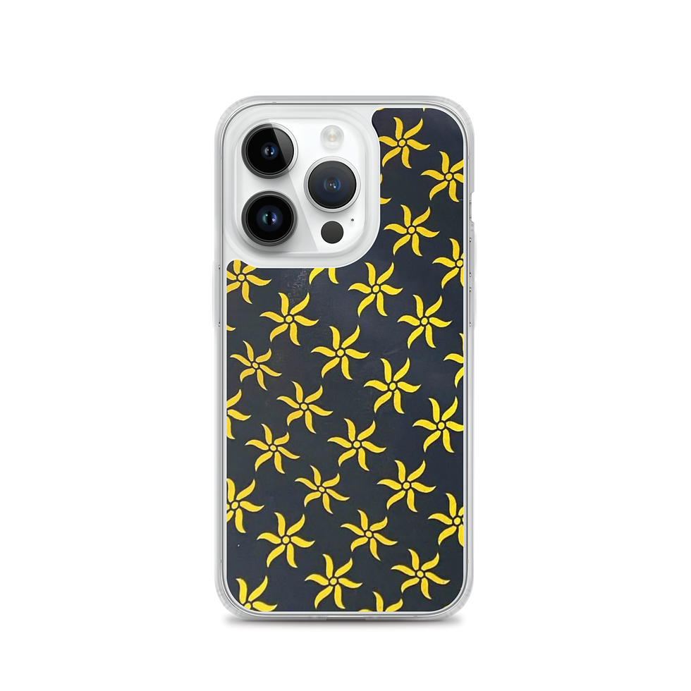 Miniature : Coque transparente iPhone® symbole mayotte fleur