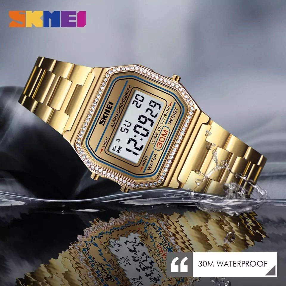 Miniature : Montres femme SKMEI étanche grand cadran tendance