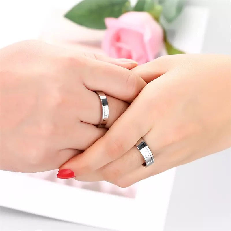 Miniature : Bague mixte femme homme couple personnalisé