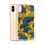 Miniature : Coque transparente iPhone® style tissu salouva wax jaune