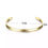 Miniature : Bangle femme simple personnalisé avec écriture