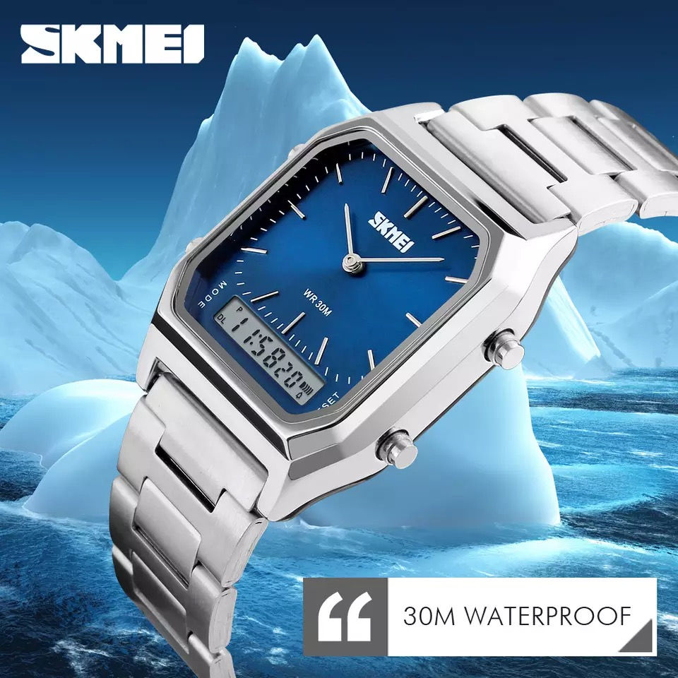 Miniature : Montres homme SKMEI double affichage numérique digitale