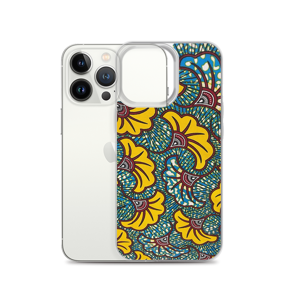 Miniature : Coque transparente iPhone® wax salouva fleur