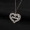 Miniature : Collier avec nom personnalisé cœurs dessin Roho 7
