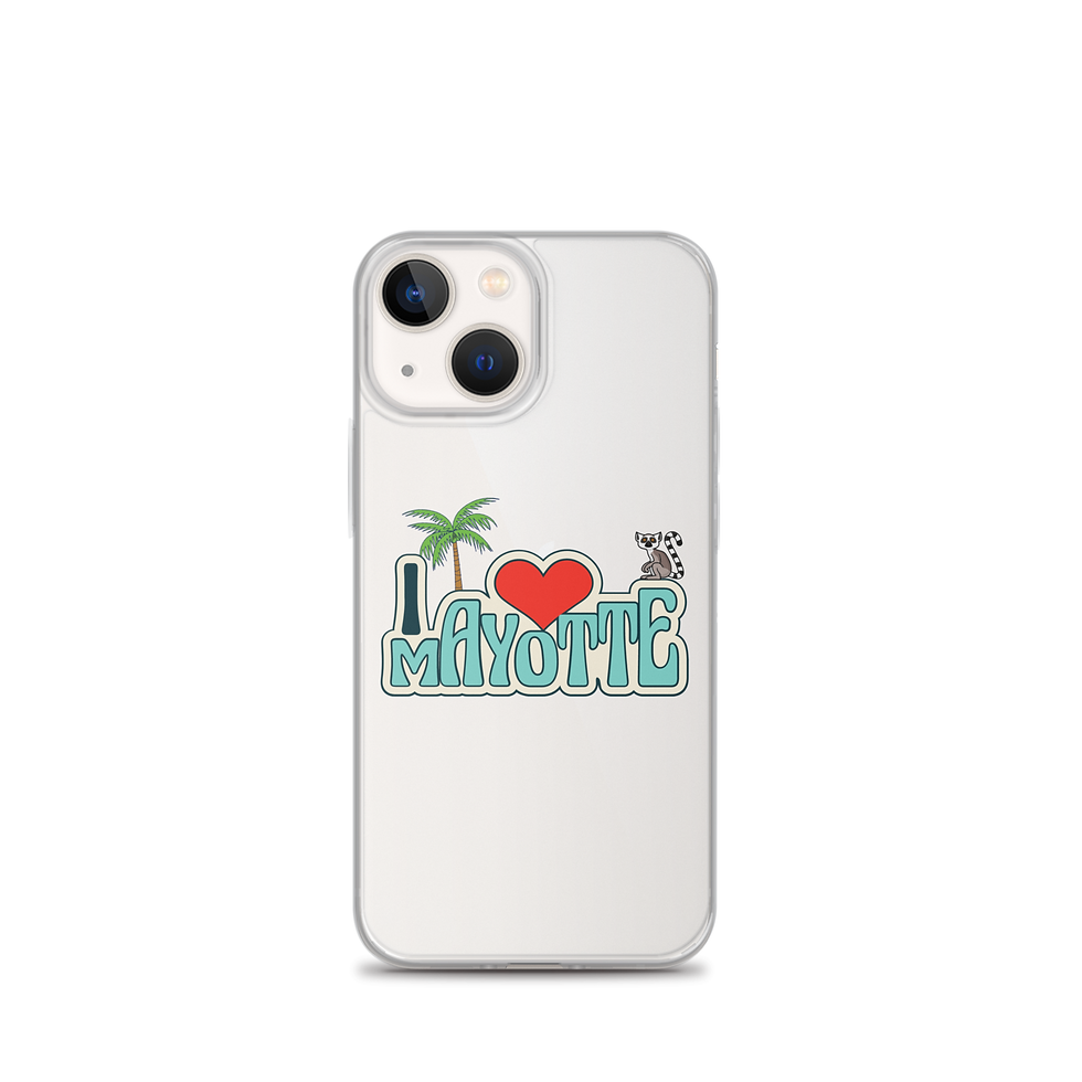 Miniature : Coque iPhone® style i love mayotte