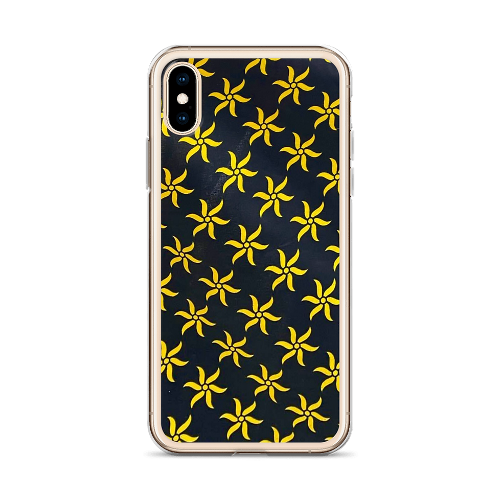 Miniature : Coque transparente iPhone® symbole mayotte fleur