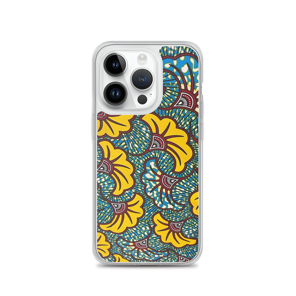 Miniature : Coque transparente iPhone® wax salouva fleur