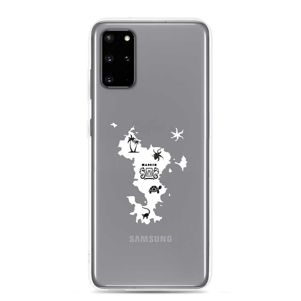 Miniature : Coque Samsung® carte mayotte transparente
