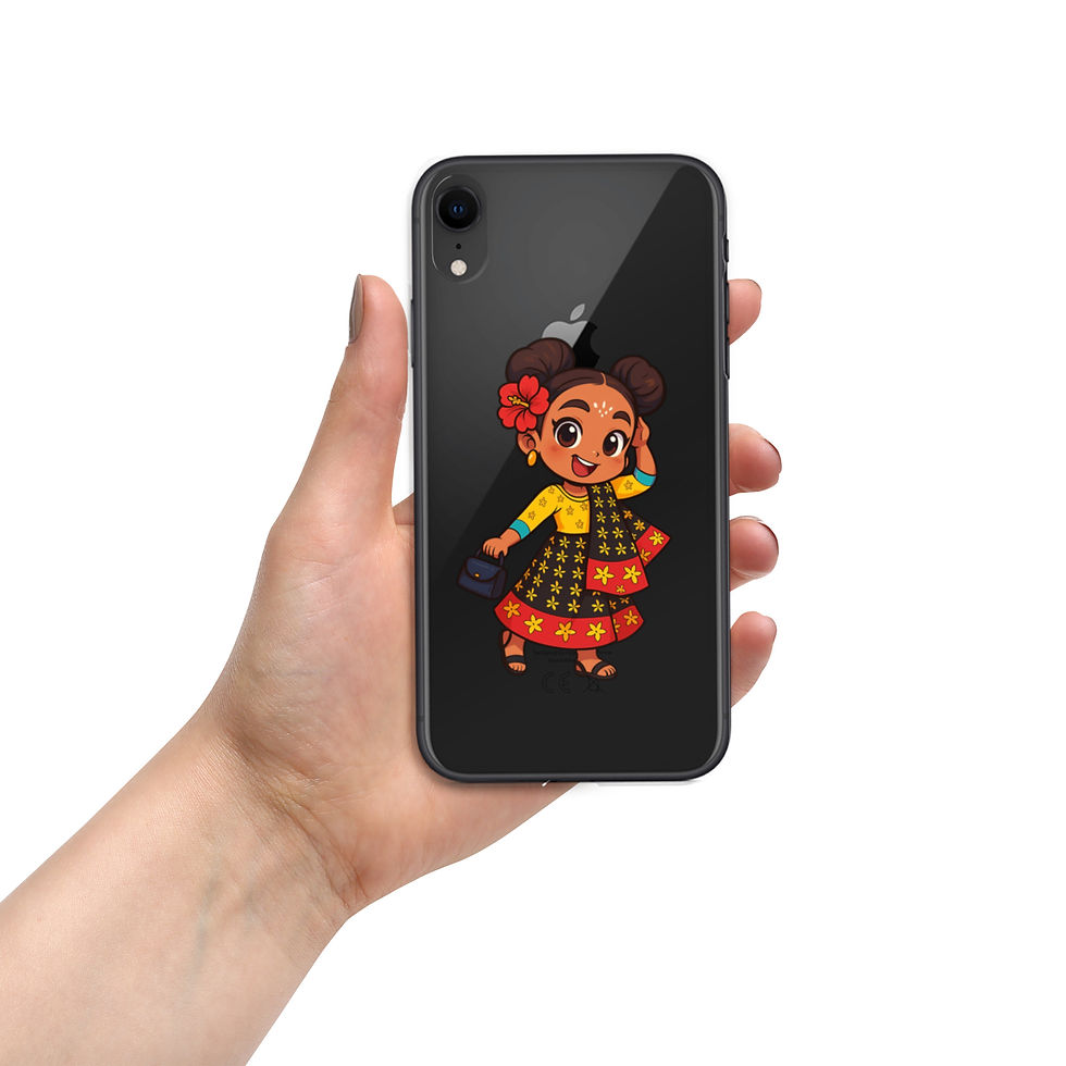 Miniature : Coque iPhone® bweni lada – Transparente & Élégante