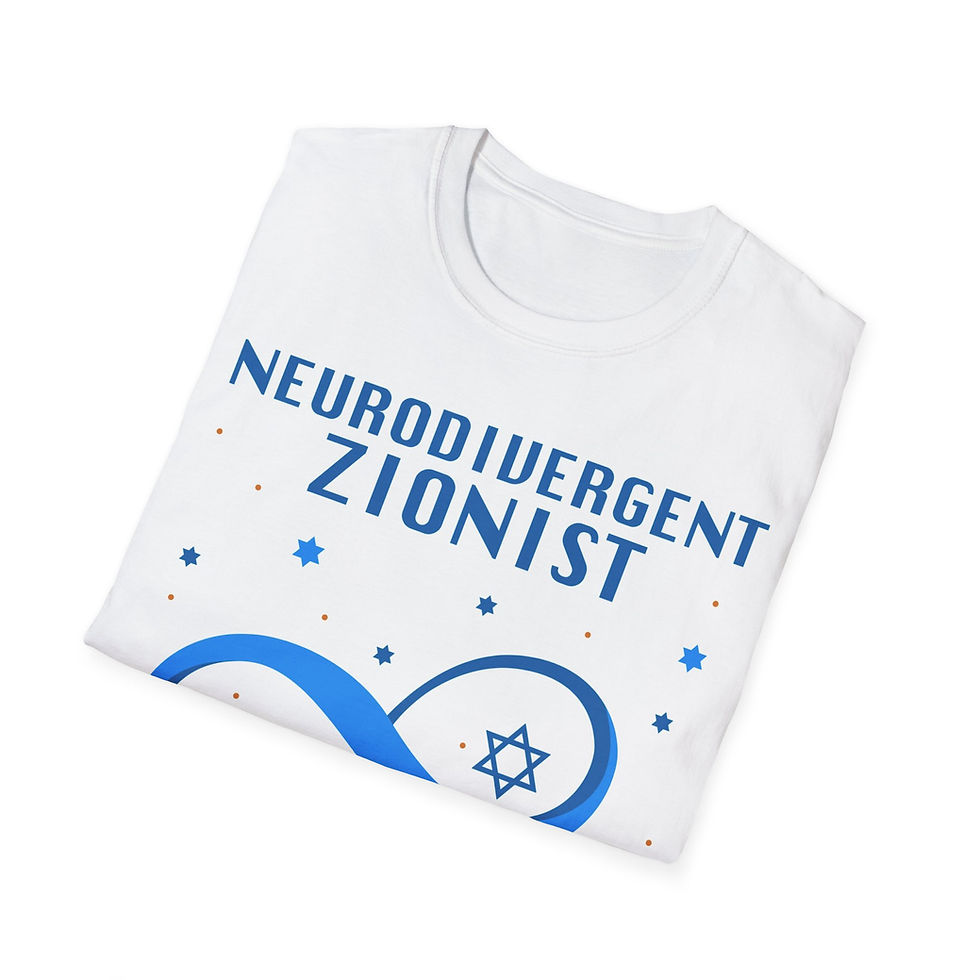 Thumbnail: Neurodivergent Zionist - I am a spicy chai T-Shirt