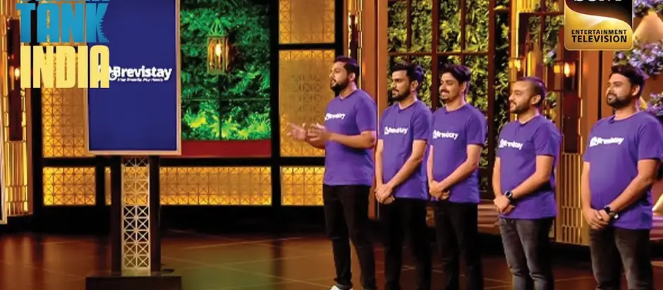 Founders and Co Founders of Brevistay at Shark Tank