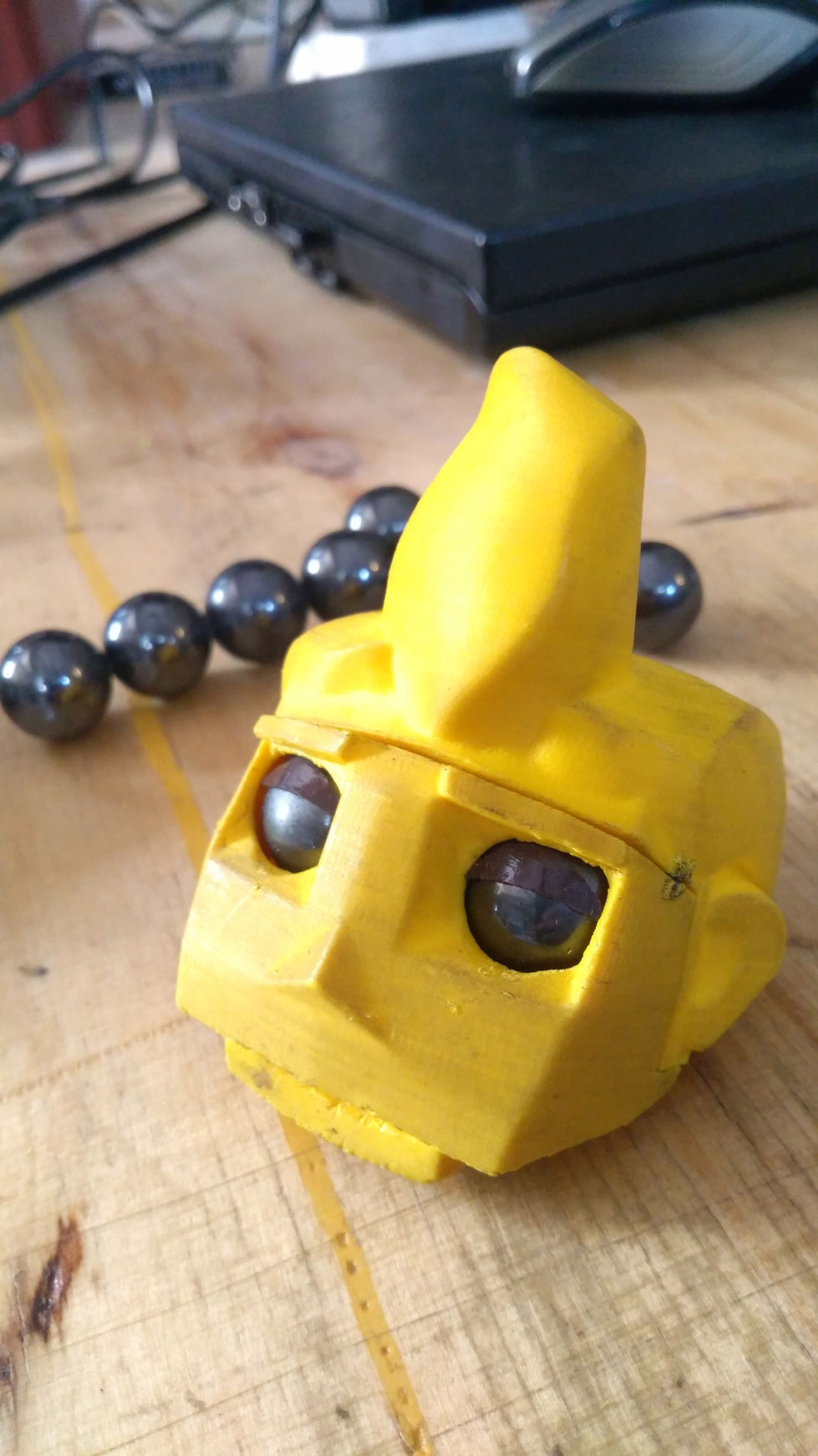 3D printed stop motion puppet head sculpt, custom character fabrication and replacement face rig for animation commission