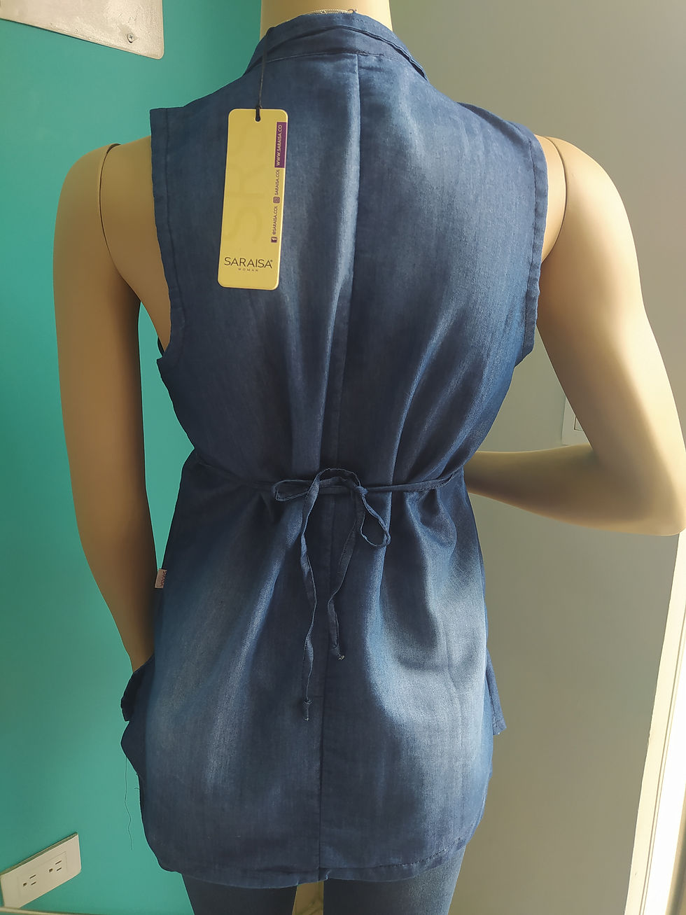 Miniatura: Blusa manga siza 829