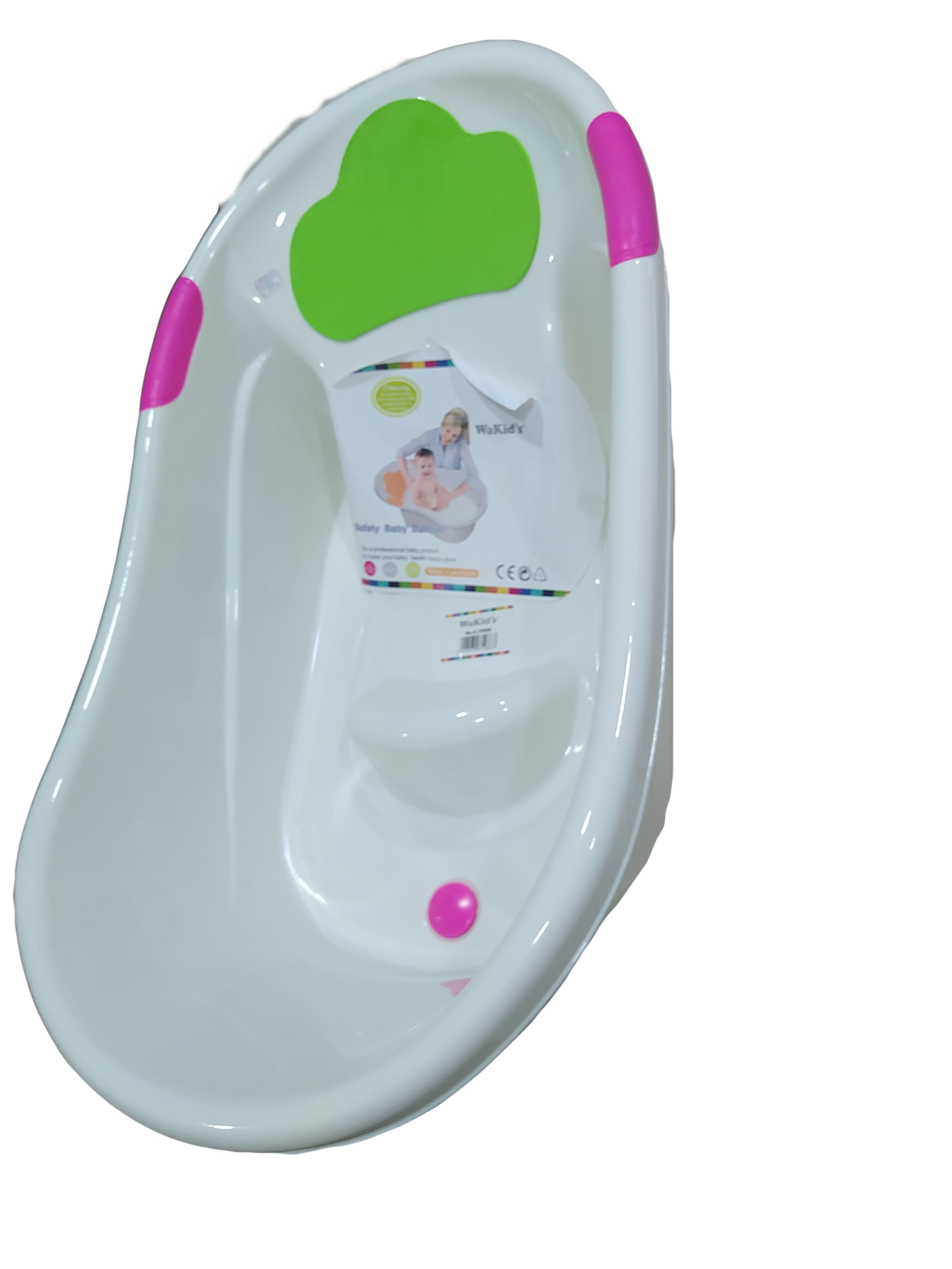 Bañera con soporte antideslizantes