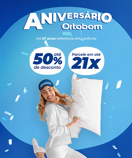 Aniversário Ortobom 2026