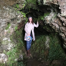 Inside the Cave of Keash, Sligo