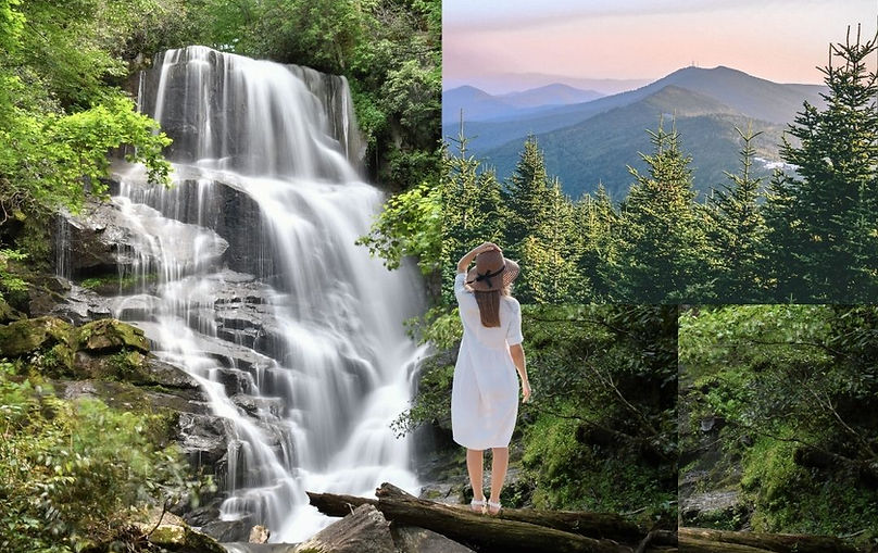 North Carolina waterfall