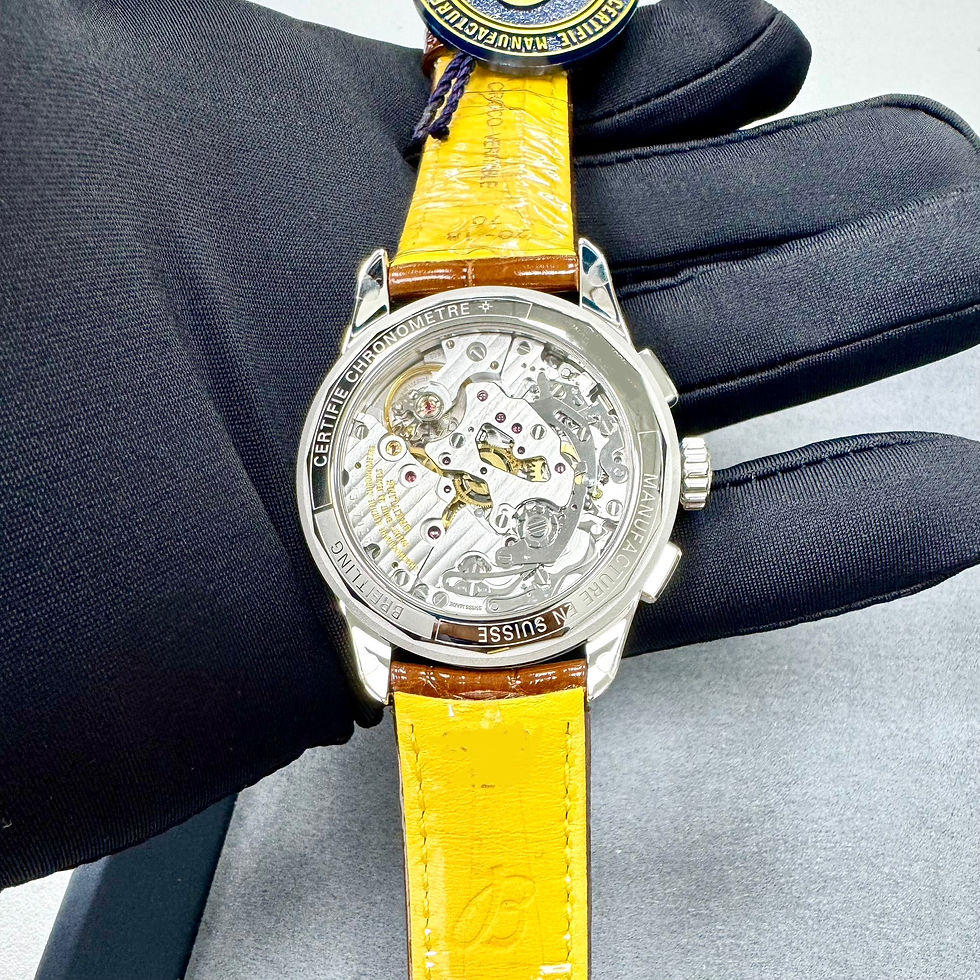 Thumbnail: Breitling Premier B09 Chronograph Mint Green Dial Full set