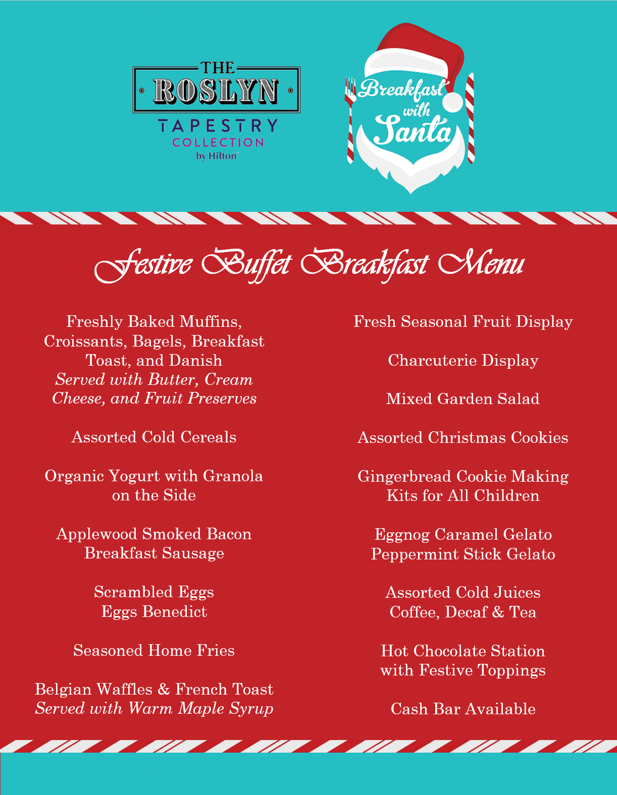 Breakfast with Santa 2021 Menu