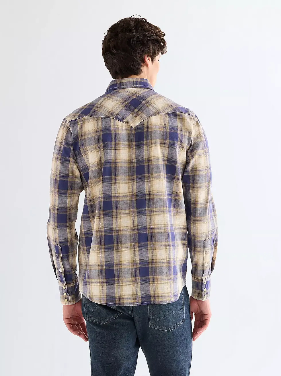 Thumbnail: Wrangler Regular Western Indigo Shirt
