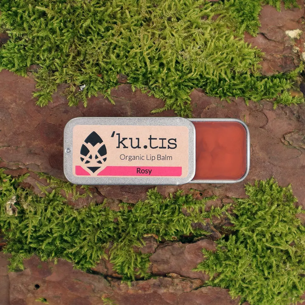 Kutis økologisk sheabutter- leppepomade / Rose