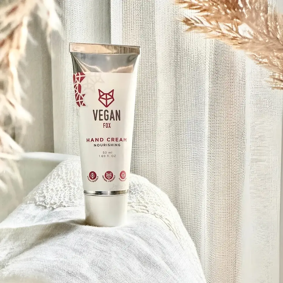 Vegan Fox / Håndkrem for tørr hud / Reisestørrelse