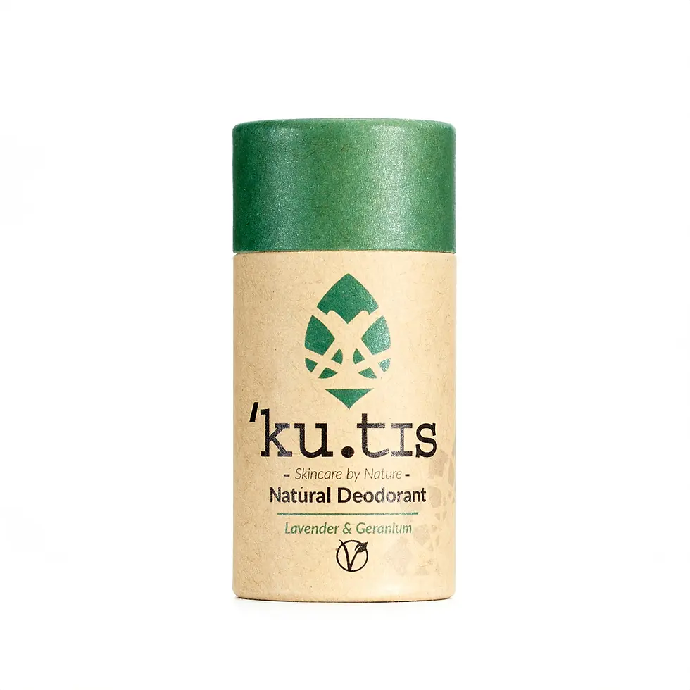 Miniatyrbilde: Kutis vegansk solsikkevoks- deodorant / Lavendel og geranium