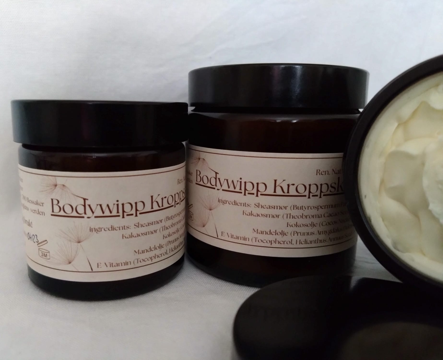 Bodywipp kroppskrem 60 ml/ 120 ml