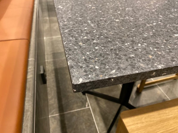 inredning terrazzo