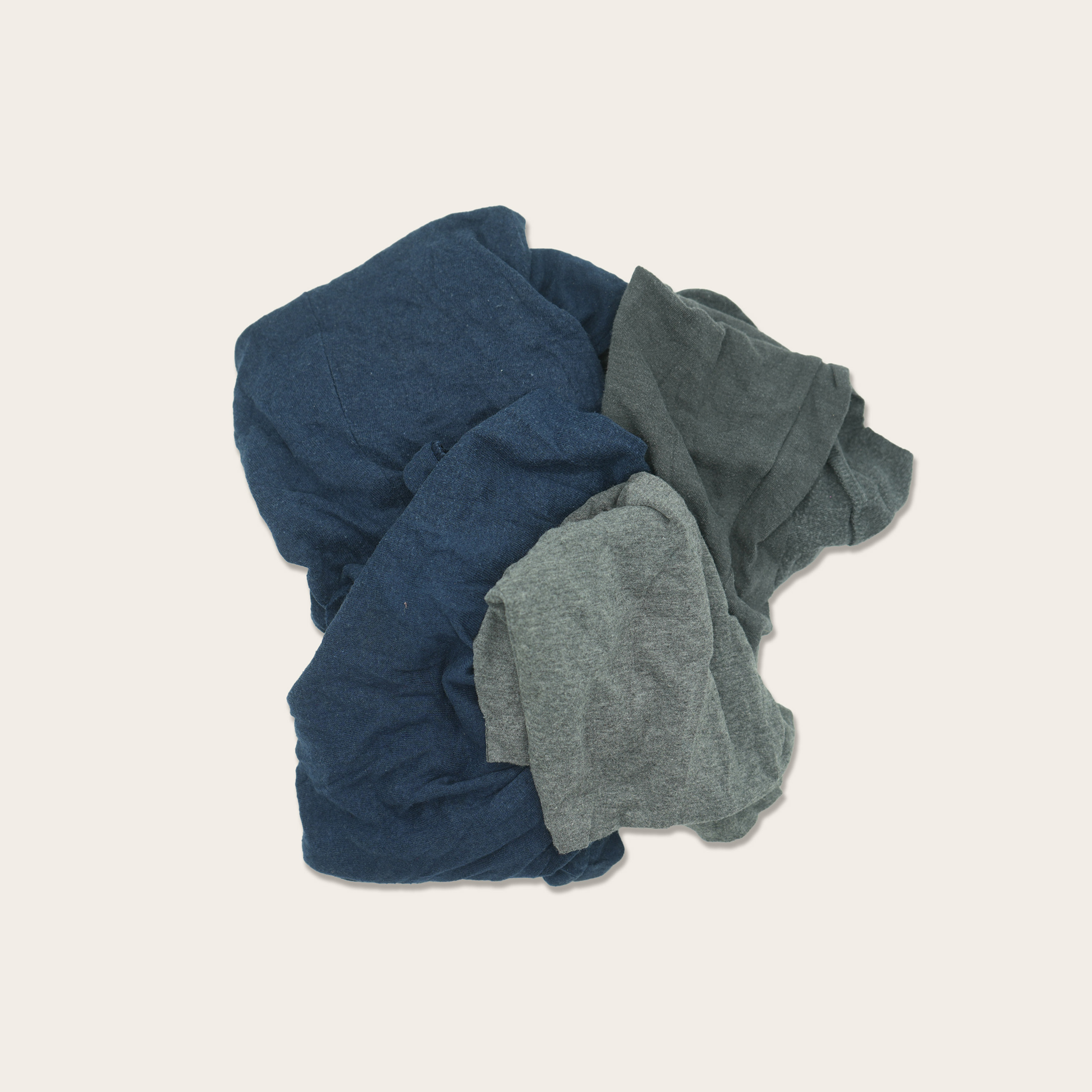 Polo Knit Rags Recycled and Cleaned