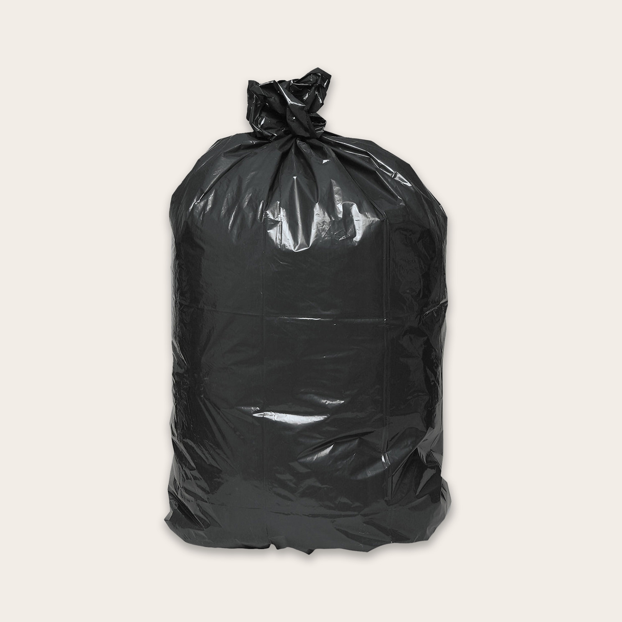 Black Commercial Trash Liners