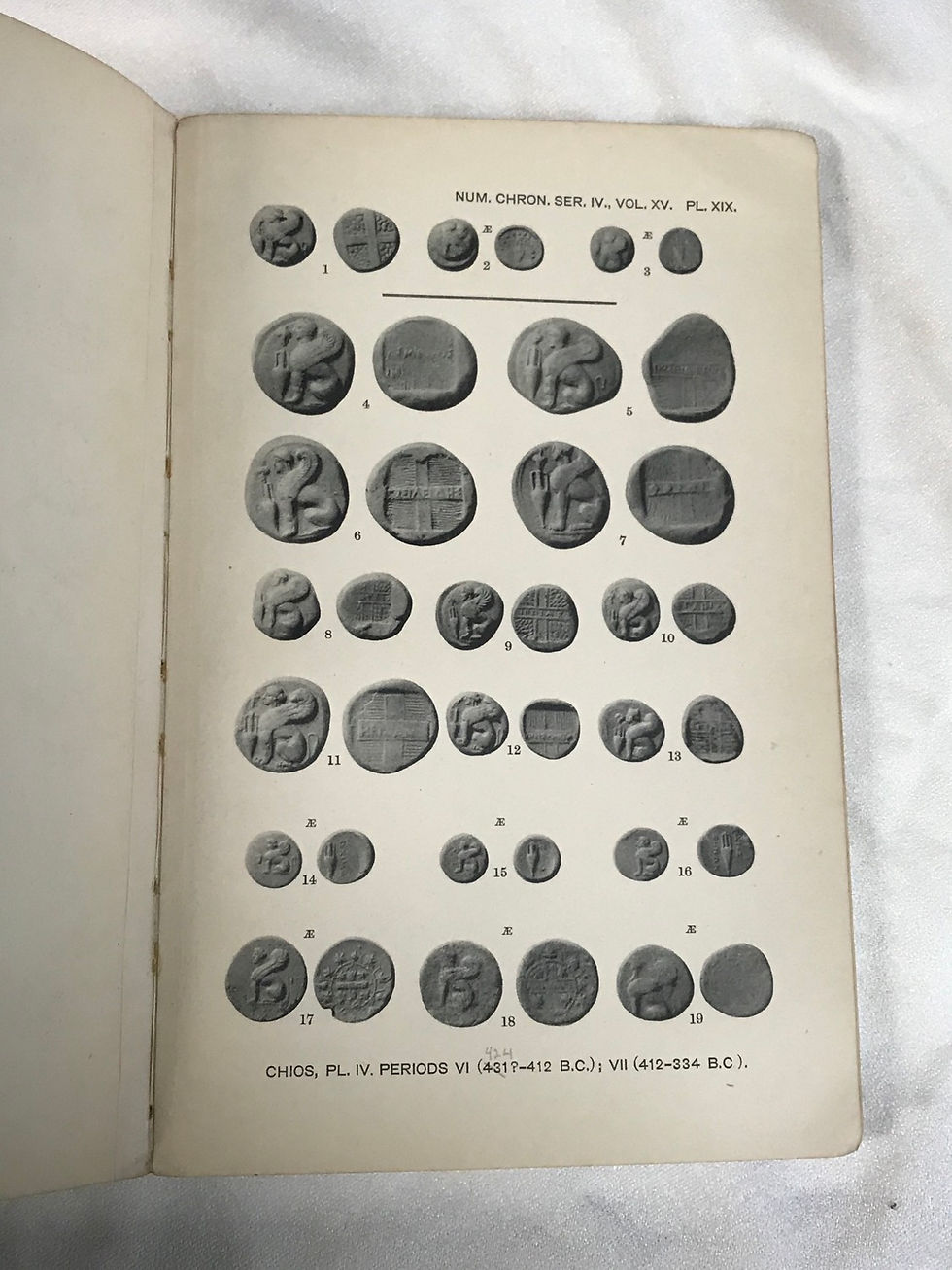 “A Chronological Arrangement of the Coins of Chios” J. Mavrogordato