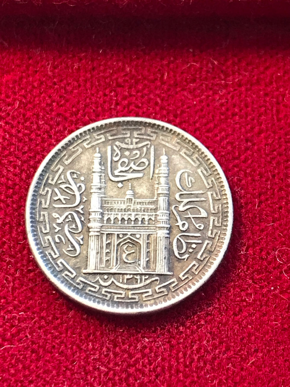 India Princely States Hyderabad 1943 2 Annas