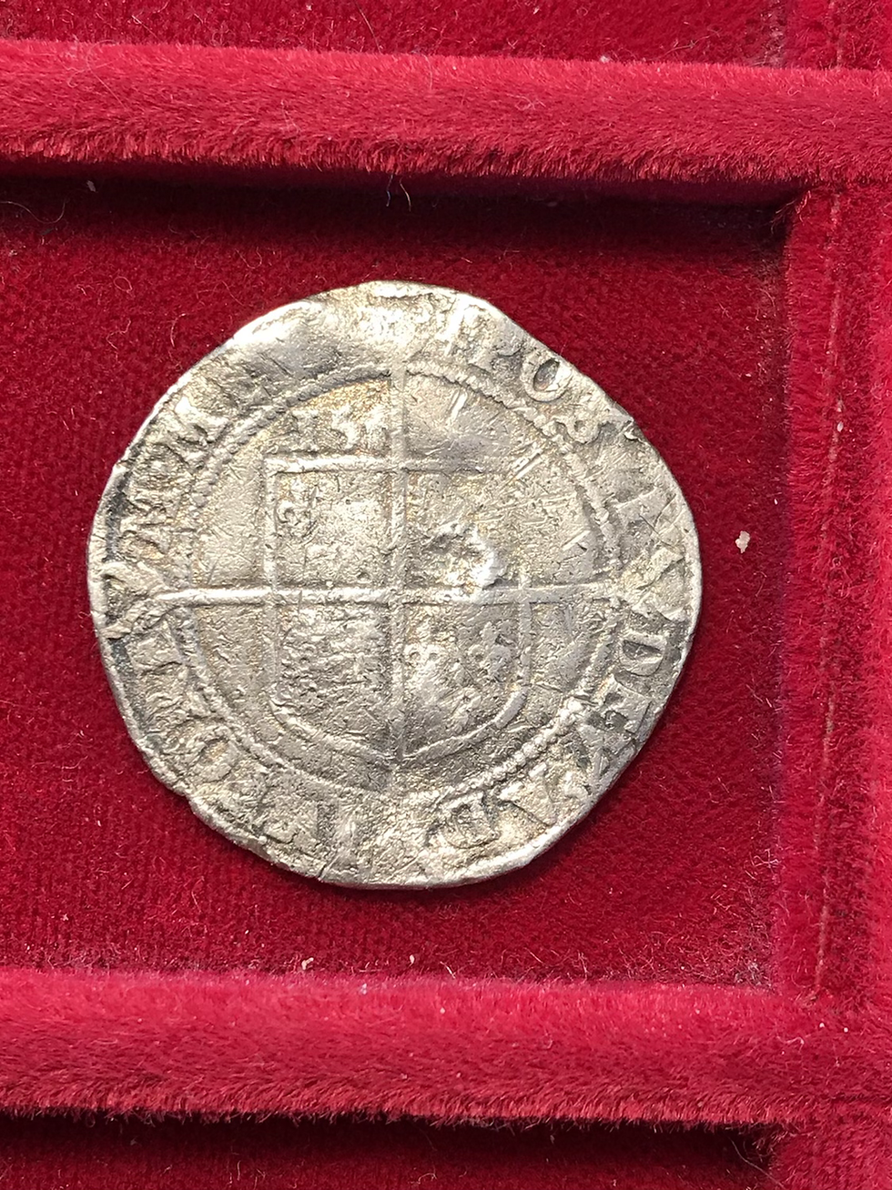 Thumbnail: Queen Elizabeth I silver sixpence 