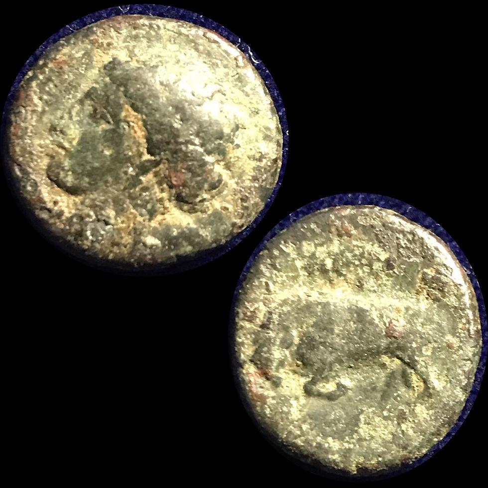 Ancient Greece, Syracuse, Sicily Agathocles Tyrant of Syracuse bronze coin