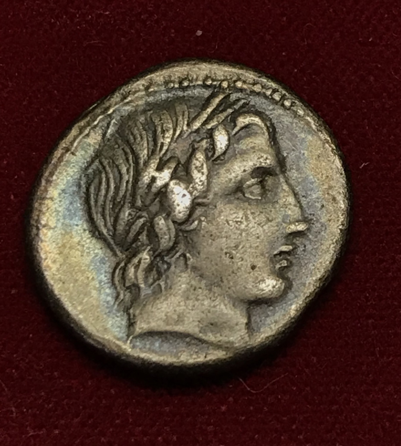 Thumbnail: Roman Republic Anonymous AR Denarius. Rome Mint 86 BC