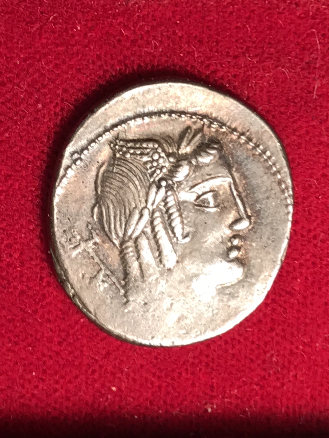 Thumbnail: L. Furius Cn.f. Brocchus. 63 BC. AR Denarius Rome mint