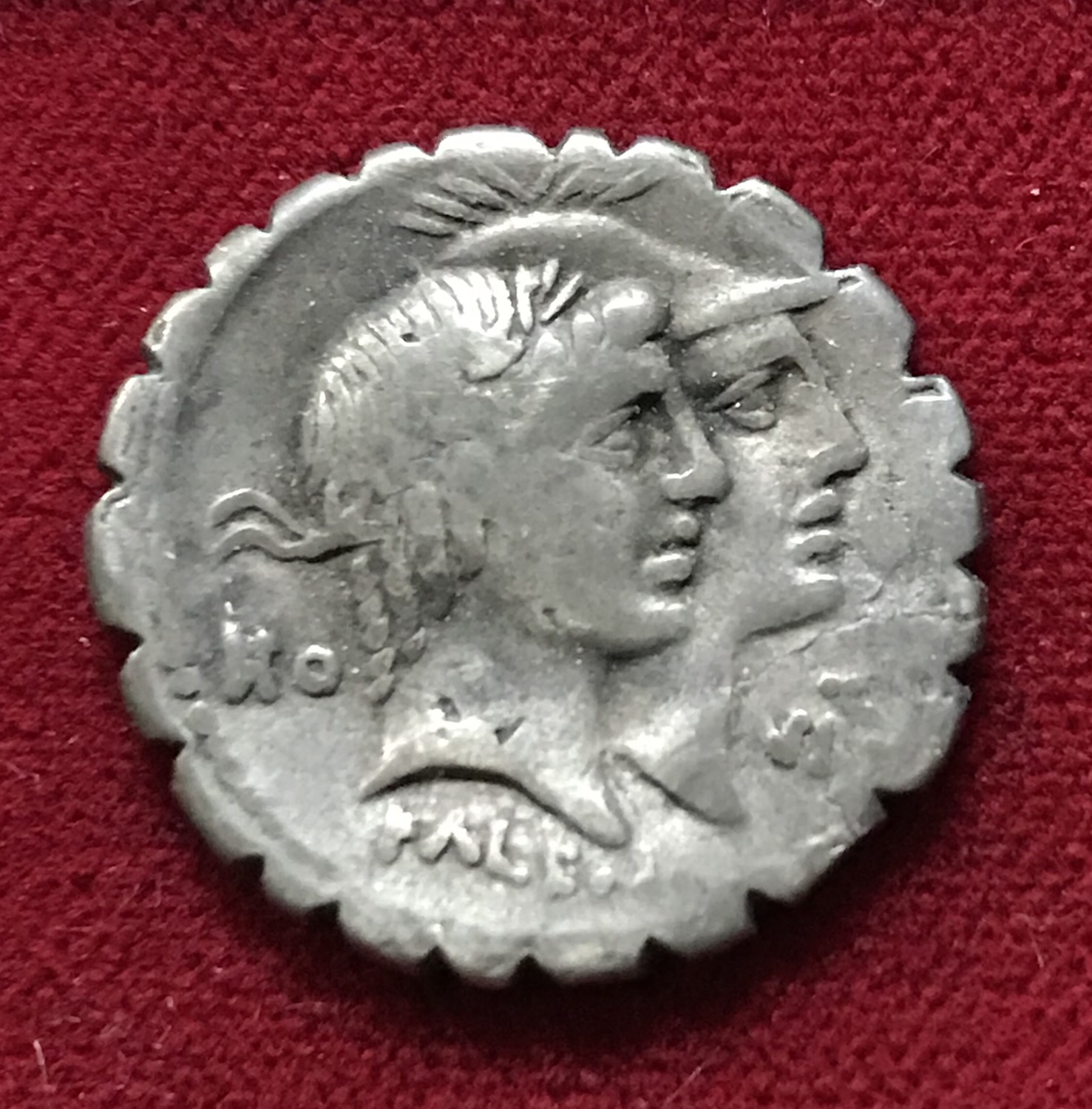 Thumbnail: Q. Fufius Calenus and Mucius Cordus. 68 BC. AR Serrate Denarius Rome mint