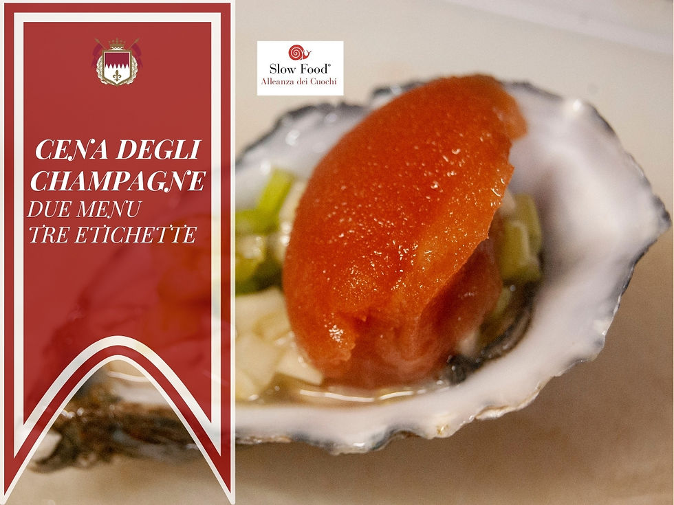 La cena degli Champagne