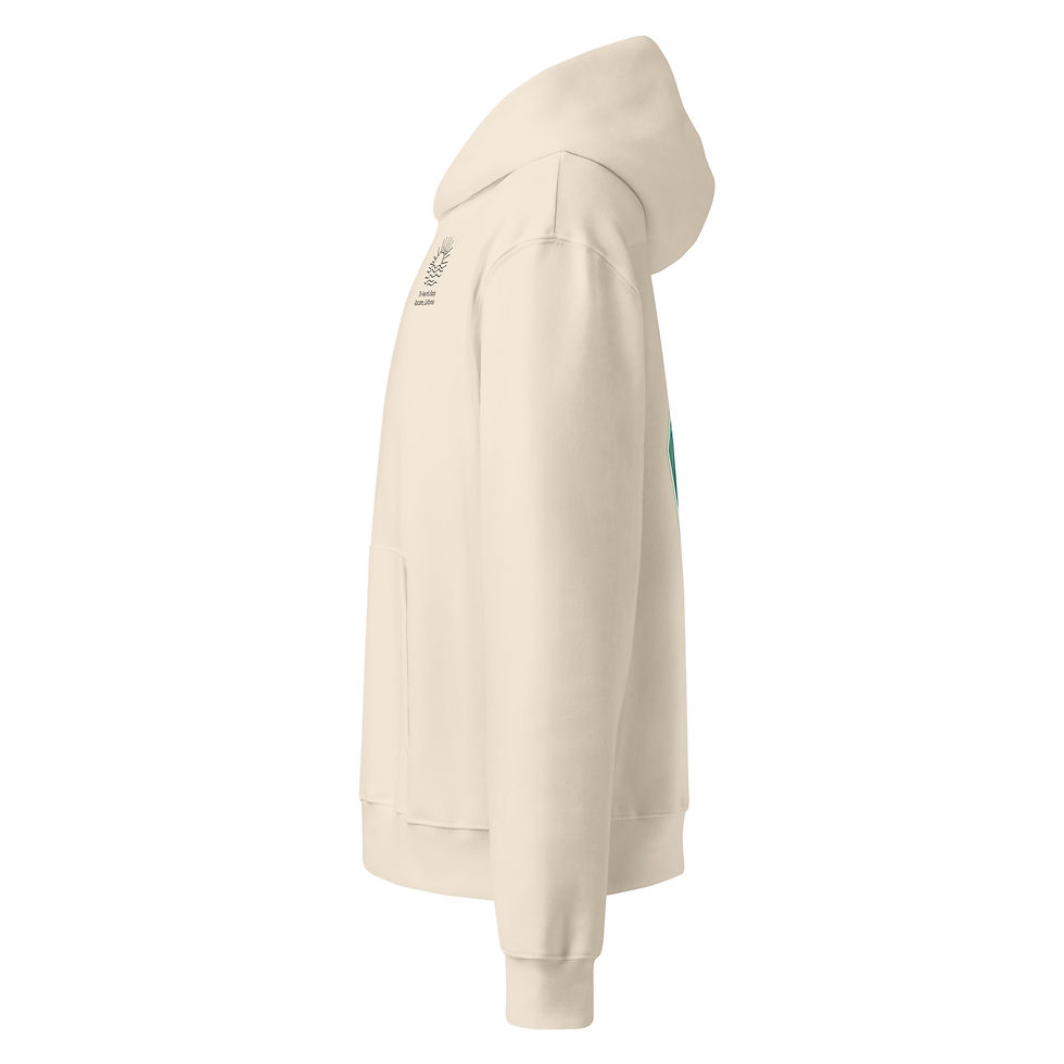 Thumbnail: Oversized heavyweight hoodie- Unisex surfer 