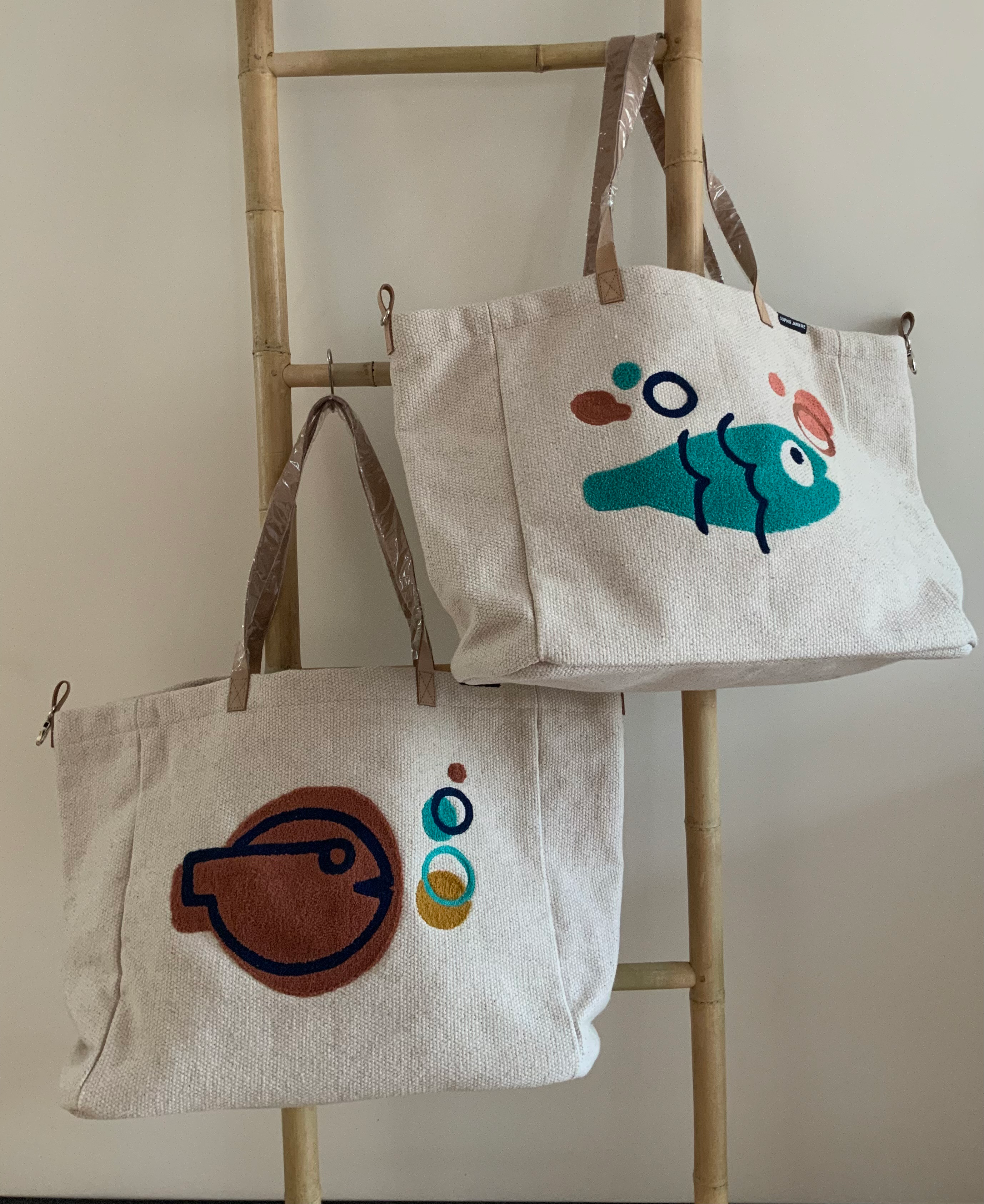 Sac BOHÈME POISSON