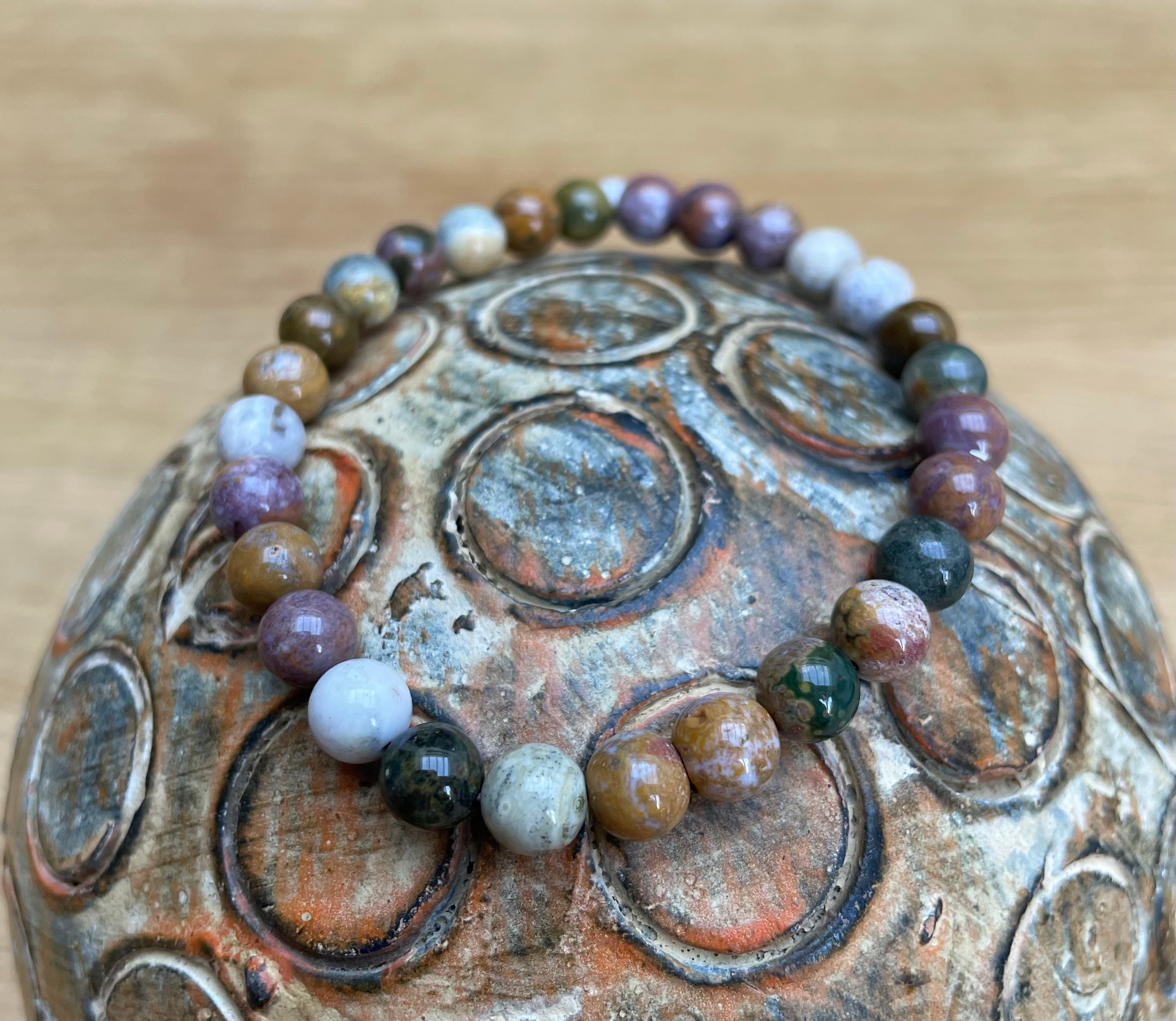 Bracelet JASPE ORBICULAIRE