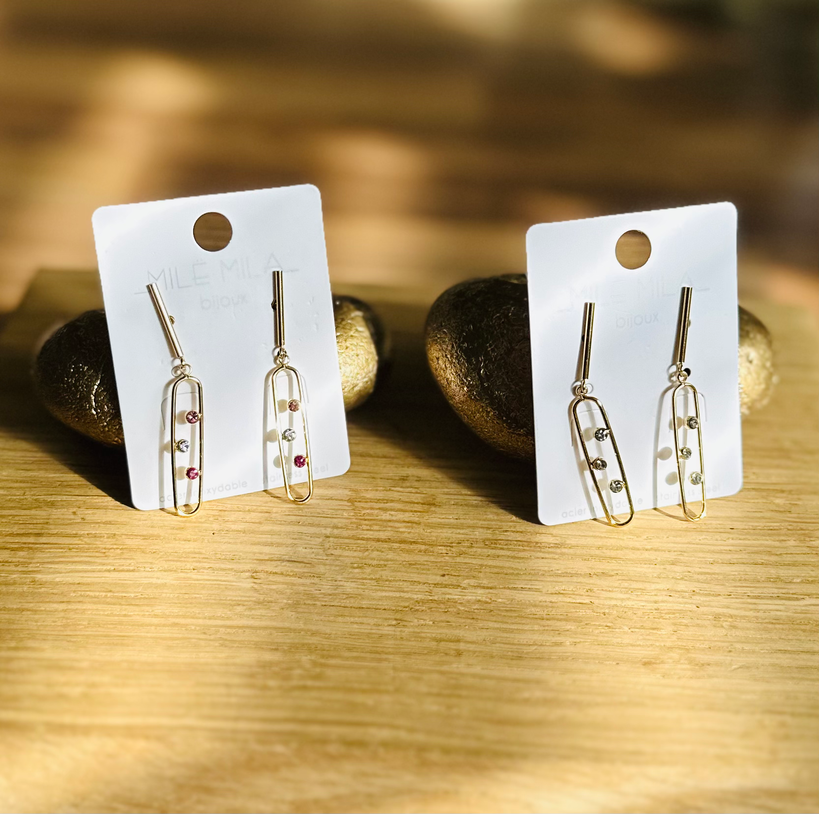 Boucles d’oreilles STRASS