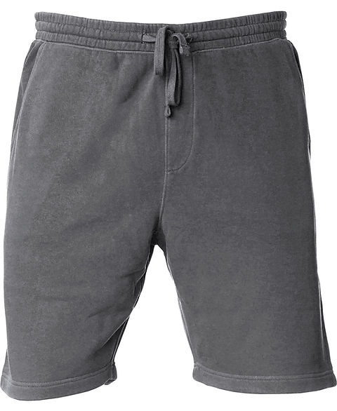 【BOHEMSEO】PIGMENT WASHED SHORTS Fleece Shorts | Urban Edge Printing